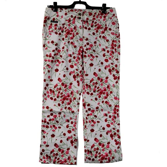 New Dolce & Gabbana Women's Capri Pants Italy Size 38 - Picture 1 of 6
